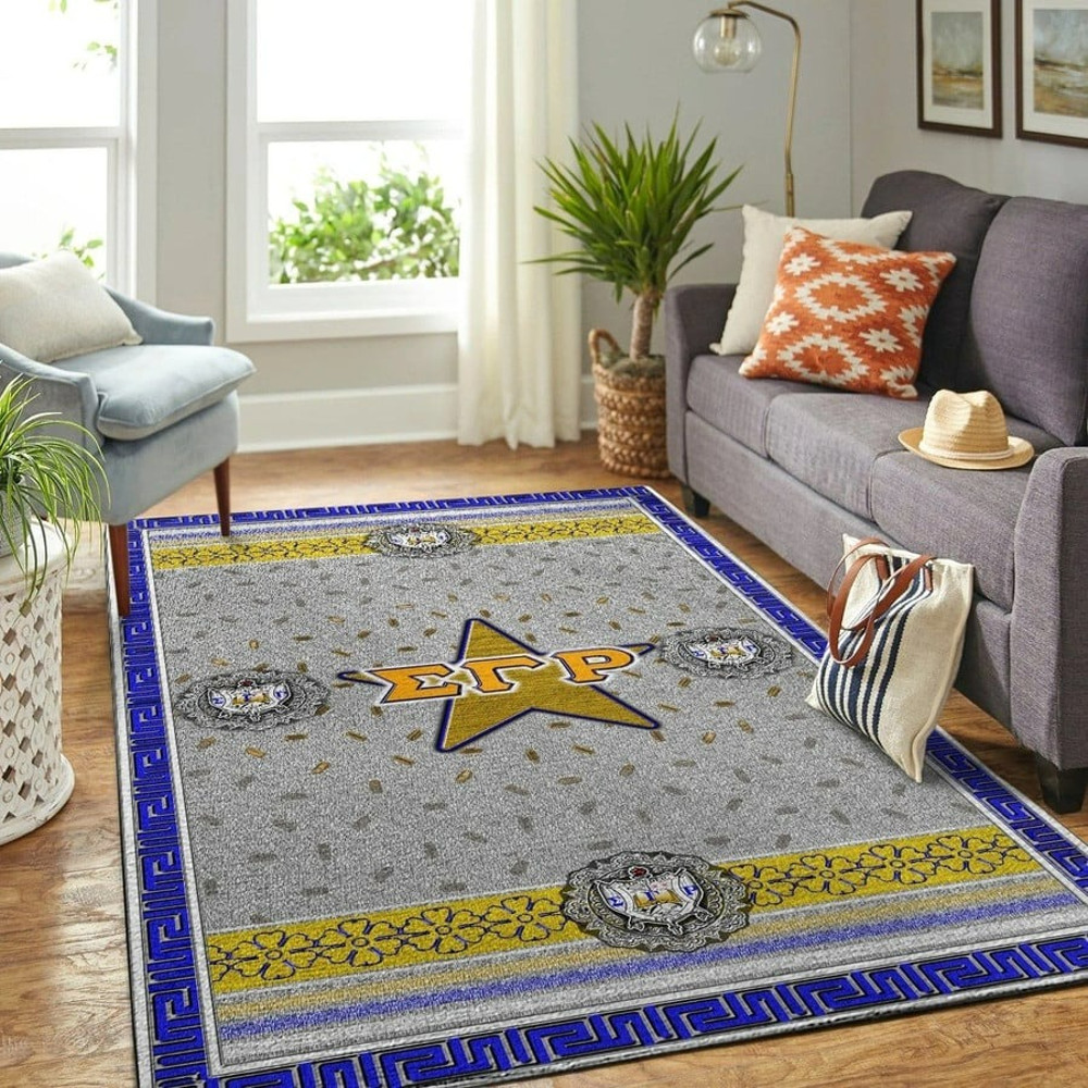 Flower Sigma Gamma Rho, Africa Area Rugs For Home