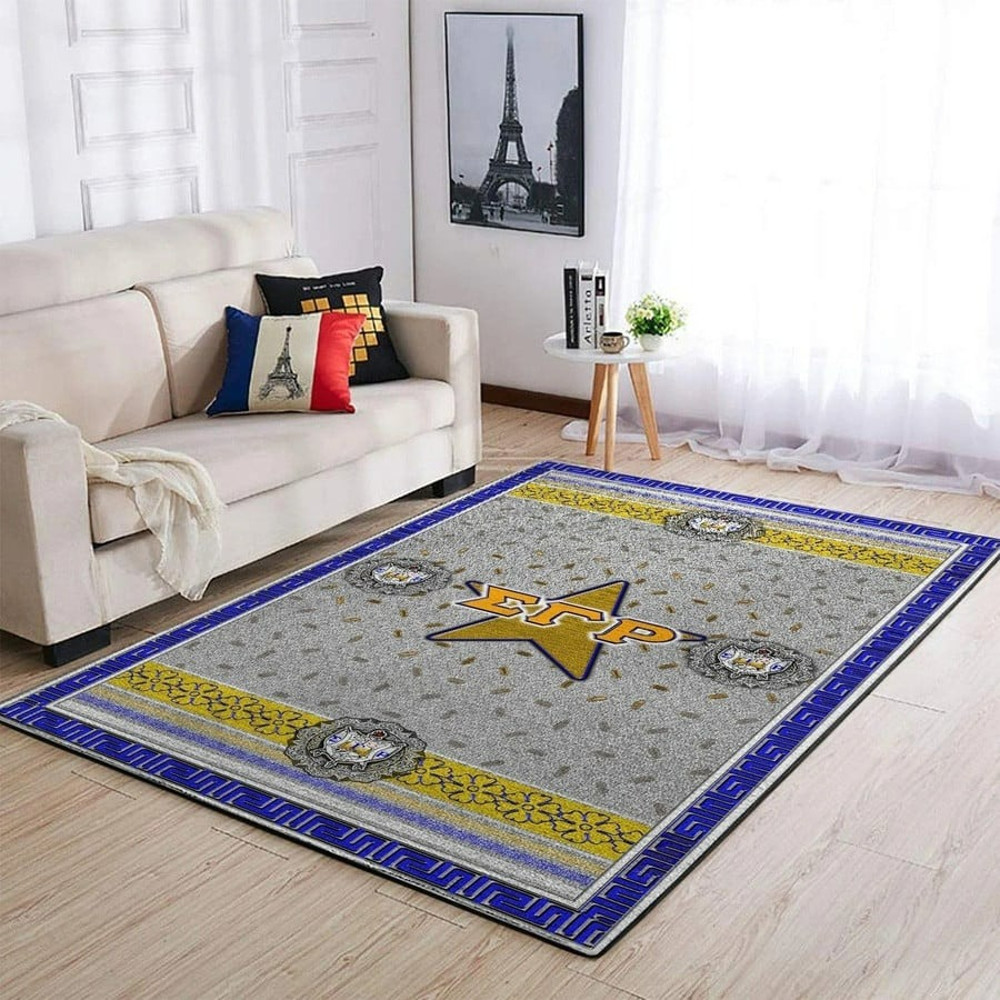 Flower Sigma Gamma Rho, Africa Area Rugs For Home
