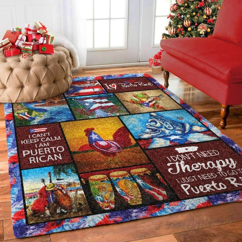 Puerto Rico Images Symbol 2 Rug, Africa Area Rugs For Home