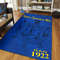 Sigma Gamma Rho Blue Area Rug, Africa Area Rugs For Home