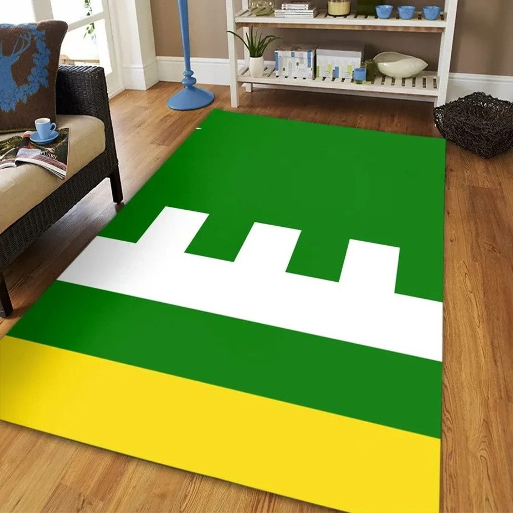 Villalba Flag Area Rug, Africa Area Rugs For Home