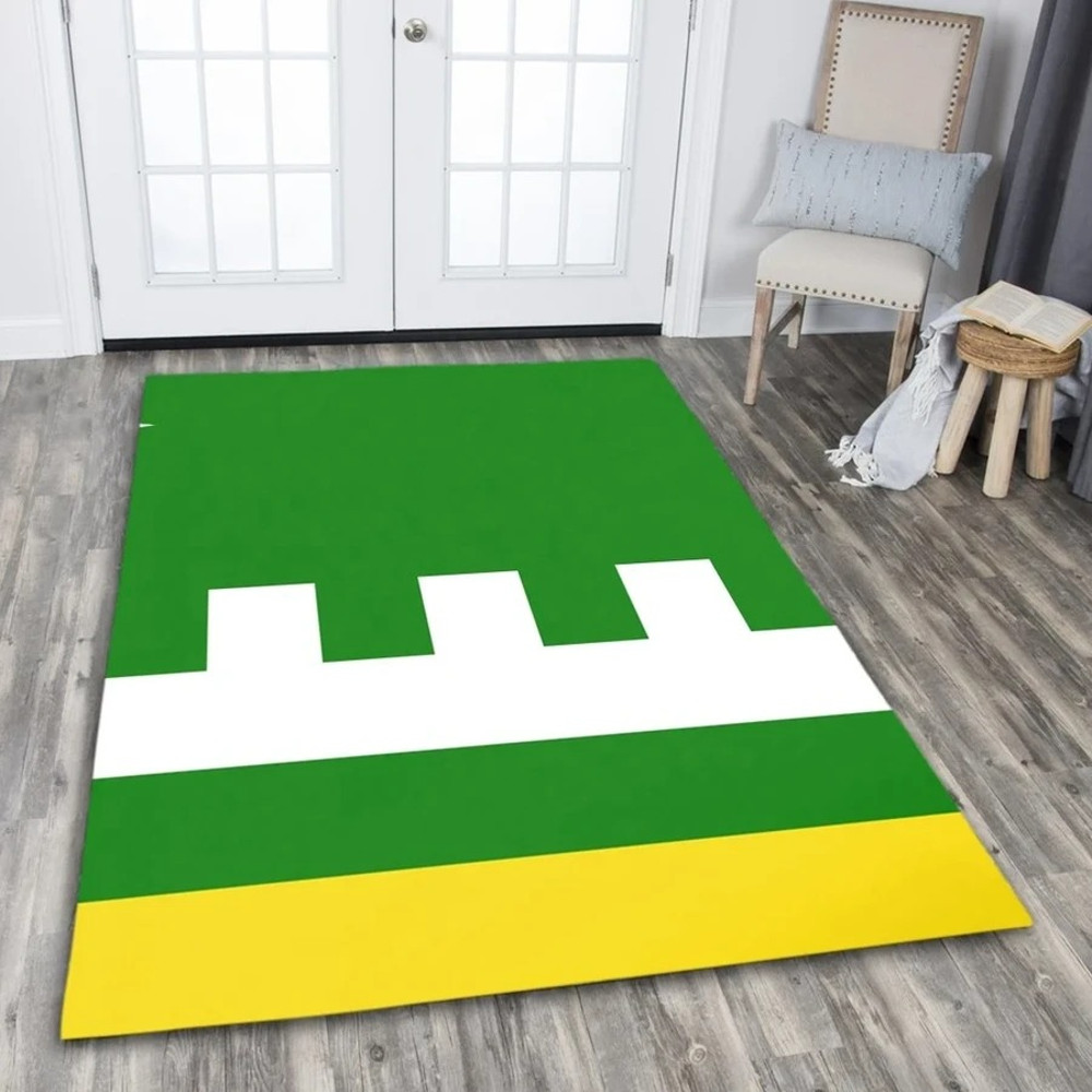 Villalba Flag Area Rug, Africa Area Rugs For Home