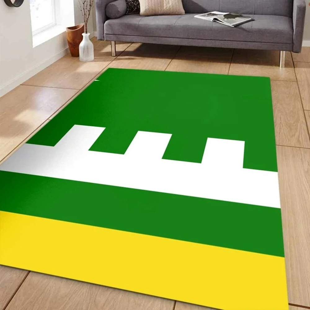 Villalba Flag Area Rug, Africa Area Rugs For Home