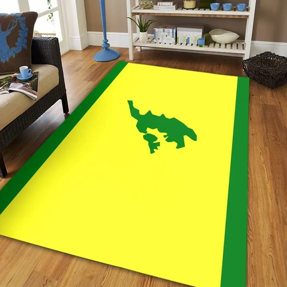 Culebra Flag Area Rug, Africa Area Rugs For Home