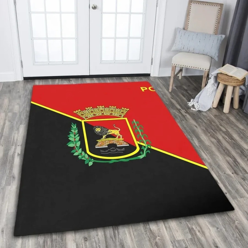 Ponce Flag Area Rug, Africa Area Rugs For Home