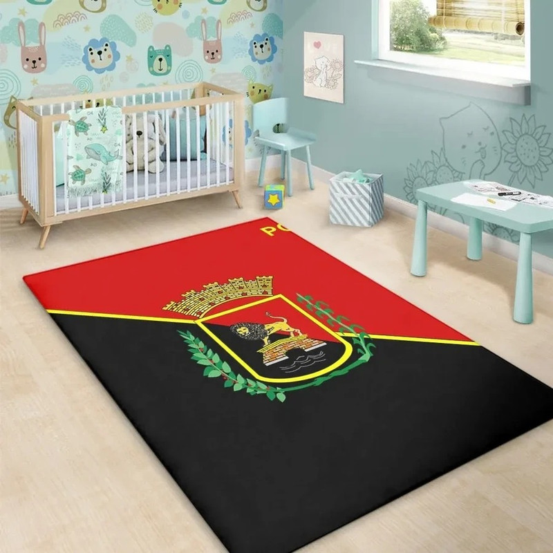 Ponce Flag Area Rug, Africa Area Rugs For Home