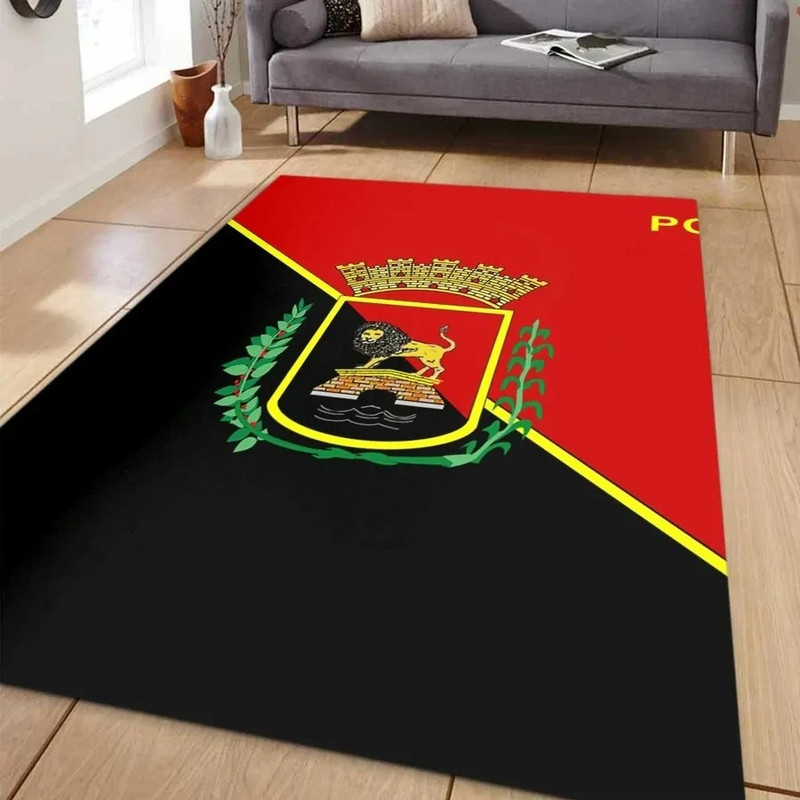 Ponce Flag Area Rug, Africa Area Rugs For Home