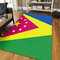 Moca Flag Area Rug, Africa Area Rugs For Home