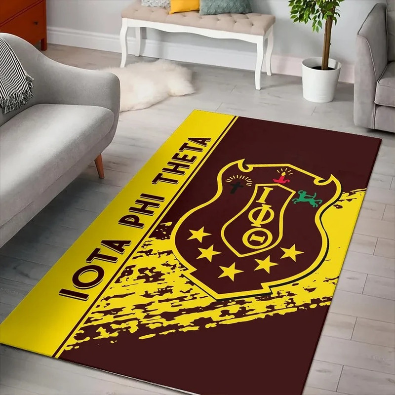 Iota Phi Theta Area Rug Quarter Style, Africa Area Rugs For Home