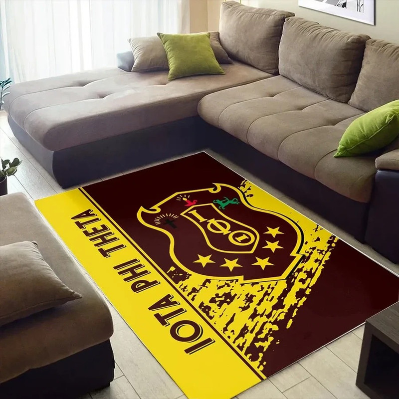 Iota Phi Theta Area Rug Quarter Style, Africa Area Rugs For Home