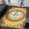 Sigma Gamma Rho Floral Patern Area Rug, Africa Area Rugs For Home