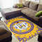 Sigma Gamma Rho Floral Patern Area Rug, Africa Area Rugs For Home