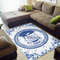 Phi Beta Sigma Floral Patern Area Rug, Africa Area Rugs For Home