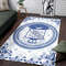 Phi Beta Sigma Floral Patern Area Rug, Africa Area Rugs For Home