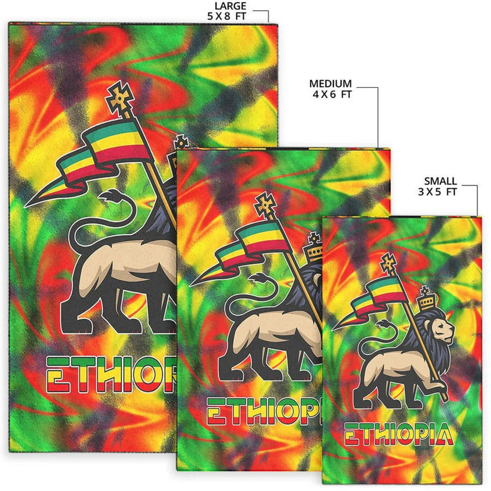 Ethiopia 3D Pattern Area Rug, Africa Area Rugs For Home