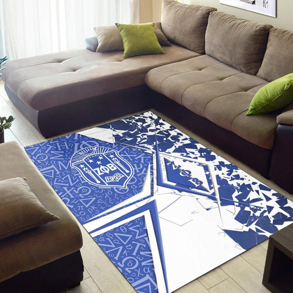 Zeta Phi Beta Legend Area Rug, Africa Area Rugs For Home
