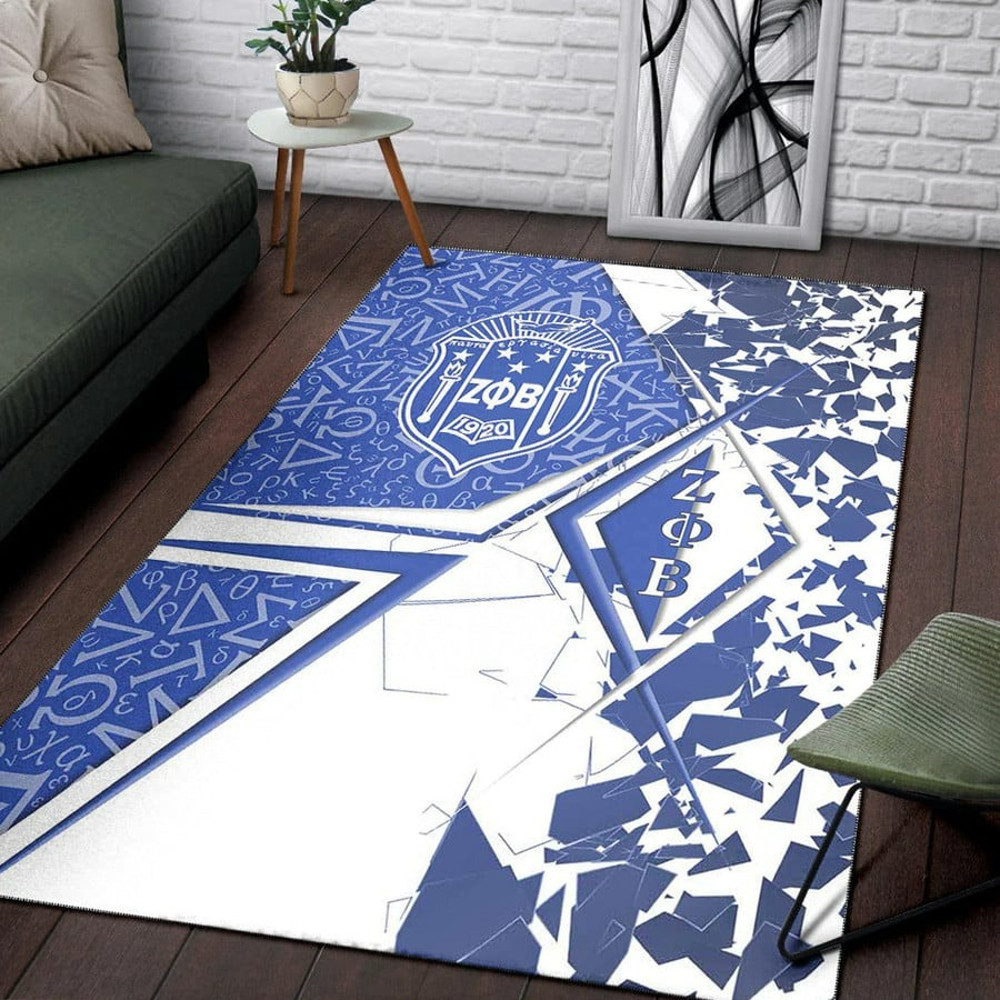 Zeta Phi Beta Legend Area Rug, Africa Area Rugs For Home