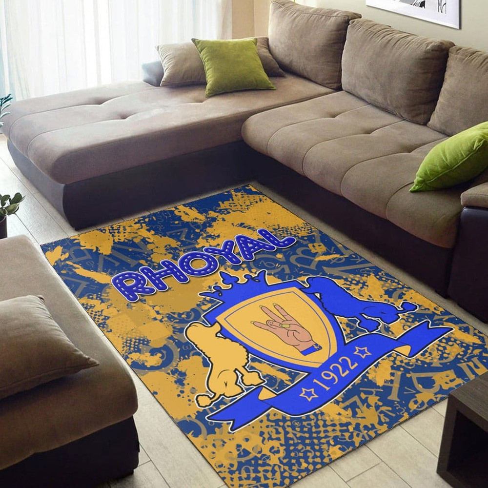 Sigma Gamma Rho Sport Style Area Rug, Africa Area Rugs For Home