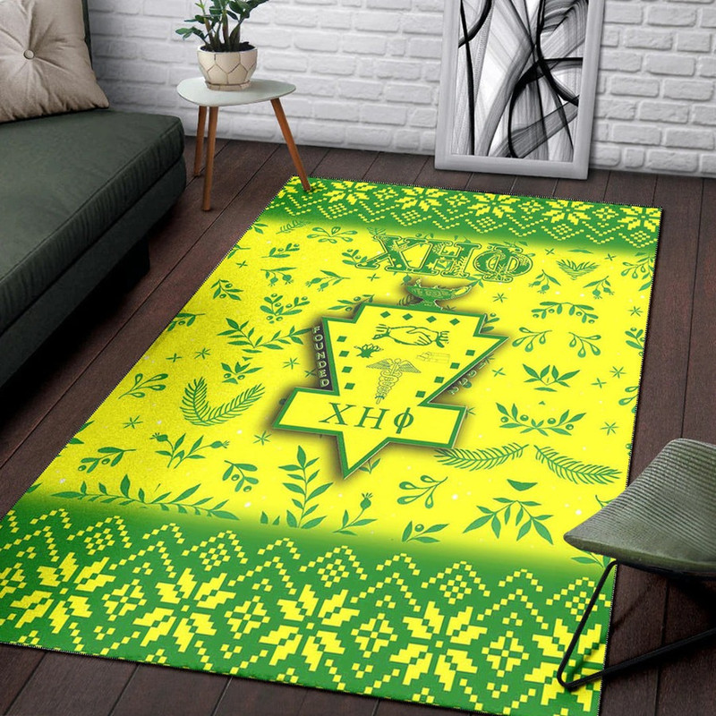Chi Eta Phi Christmas Area Rug, Africa Area Rugs For Home