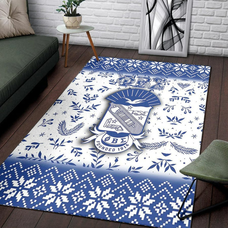 Phi Beta Sigma Christmas Area Rug, Africa Area Rugs For Home