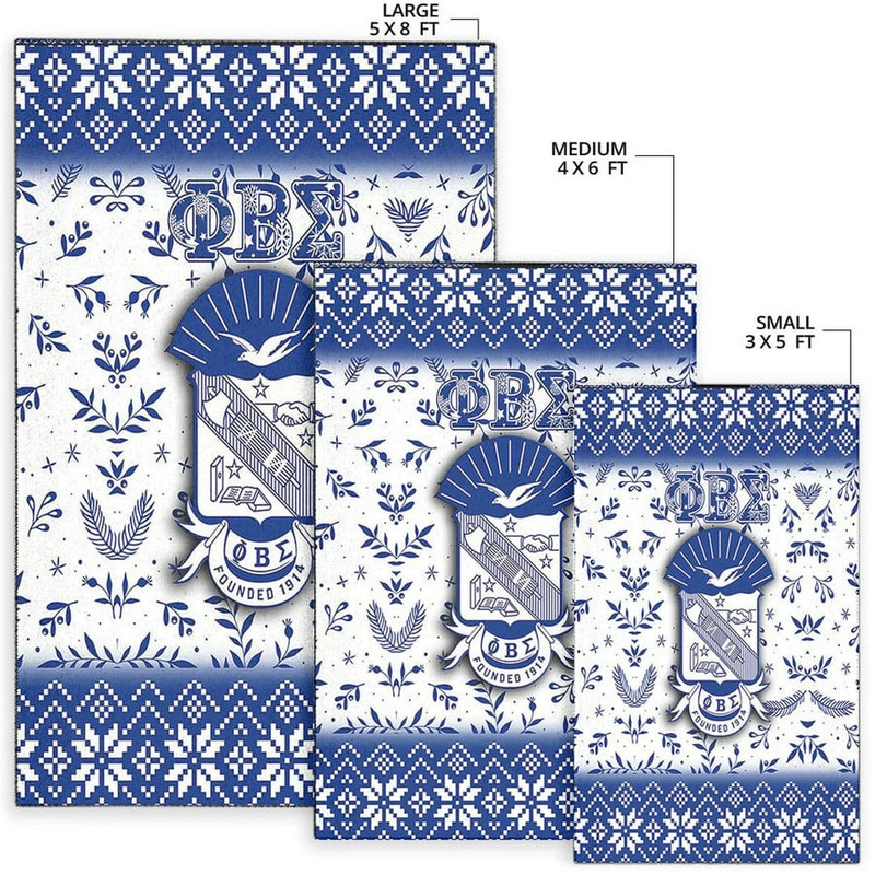 Phi Beta Sigma Christmas Area Rug, Africa Area Rugs For Home