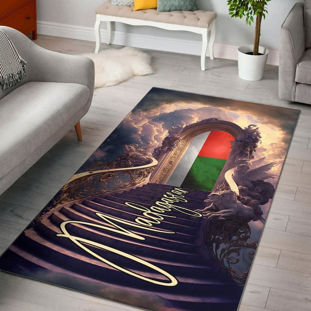 Madagascar Heaven Area Rug Personalized Custom, Africa Area Rugs For Home