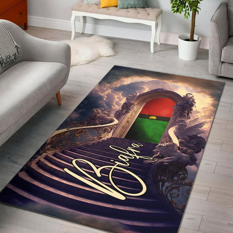 Biafra Heaven Area Rug Personalized Custom, Africa Area Rugs For Home