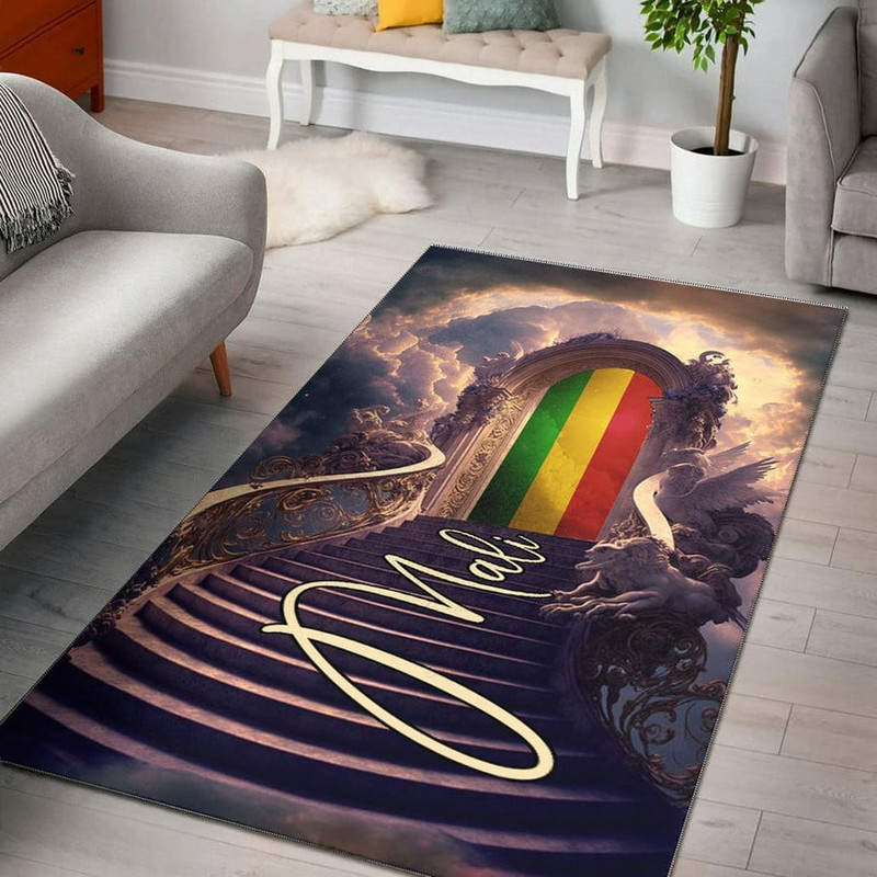 Mali Heaven Area Rug Personalized Custom, Africa Area Rugs For Home