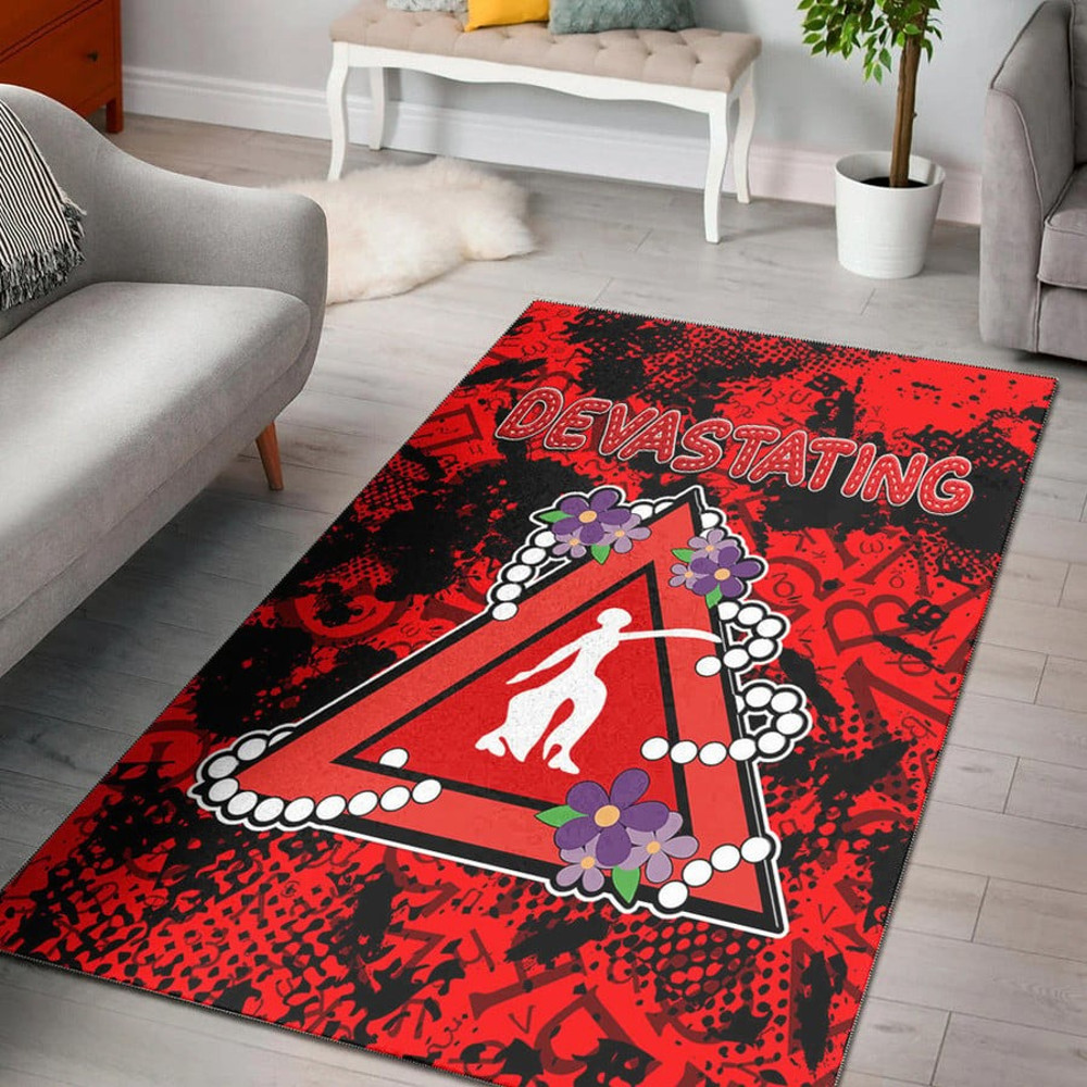 Delta Sigma Theta Sport Style Area Rug, Africa Area Rugs For Home