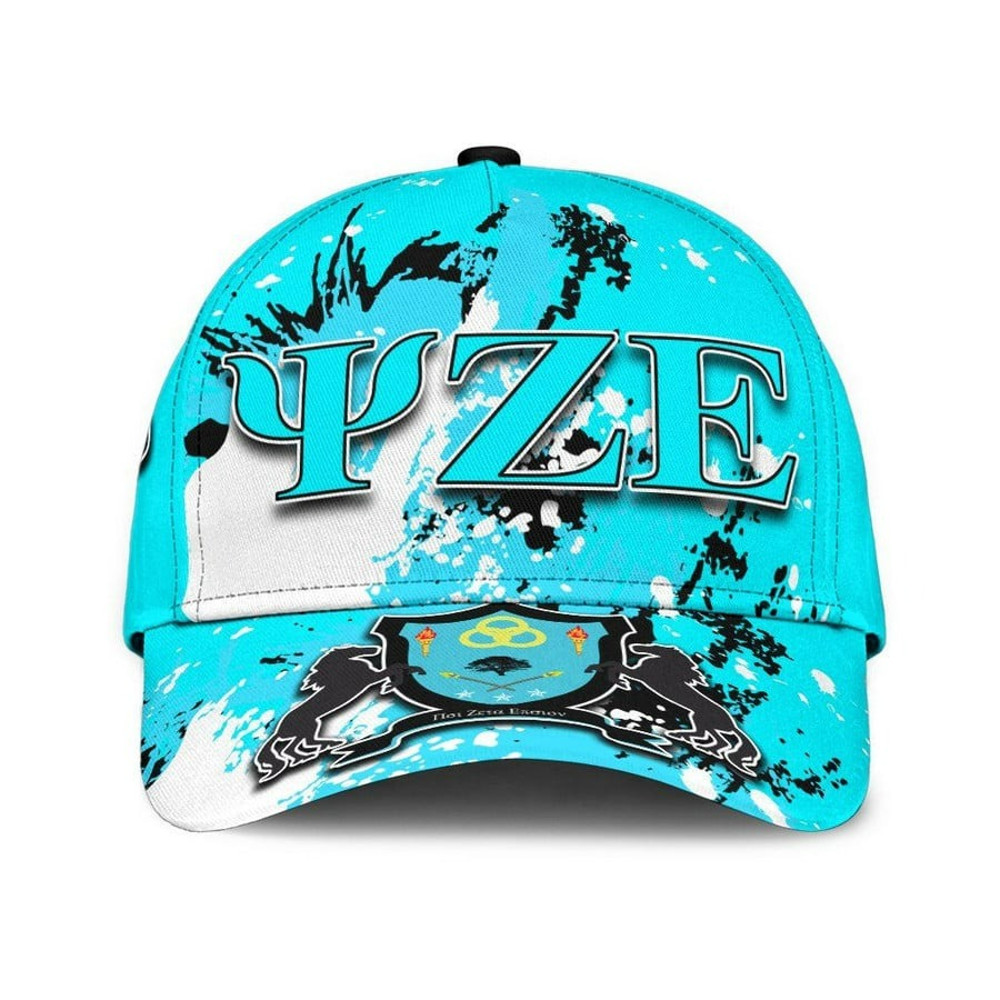 Psi Zeta Epsilon Caps - Spaint Style - Africa Caps For Men Women