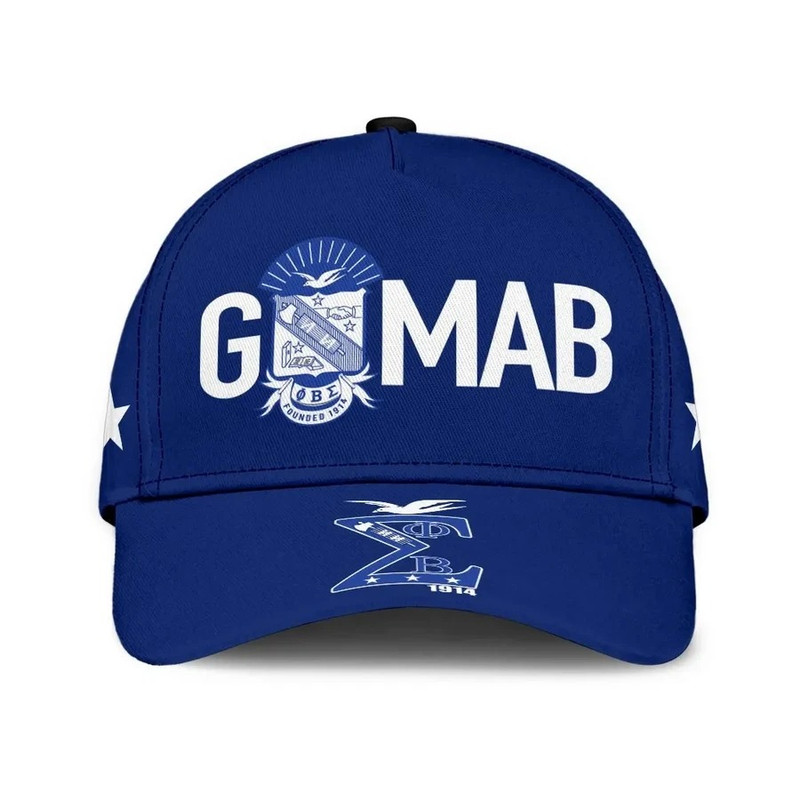 Blue Phi Beta Sigma Cap - Africa Caps For Men Women