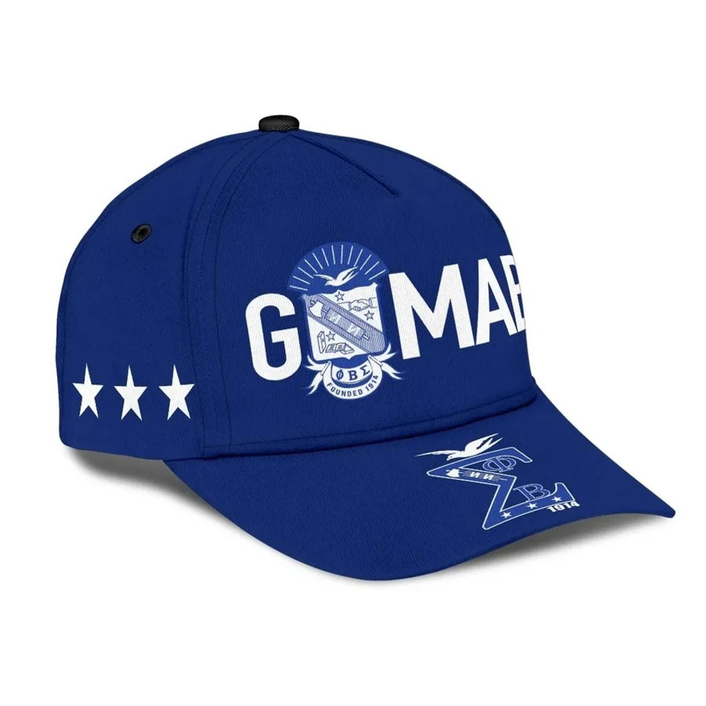 Blue Phi Beta Sigma Cap - Africa Caps For Men Women