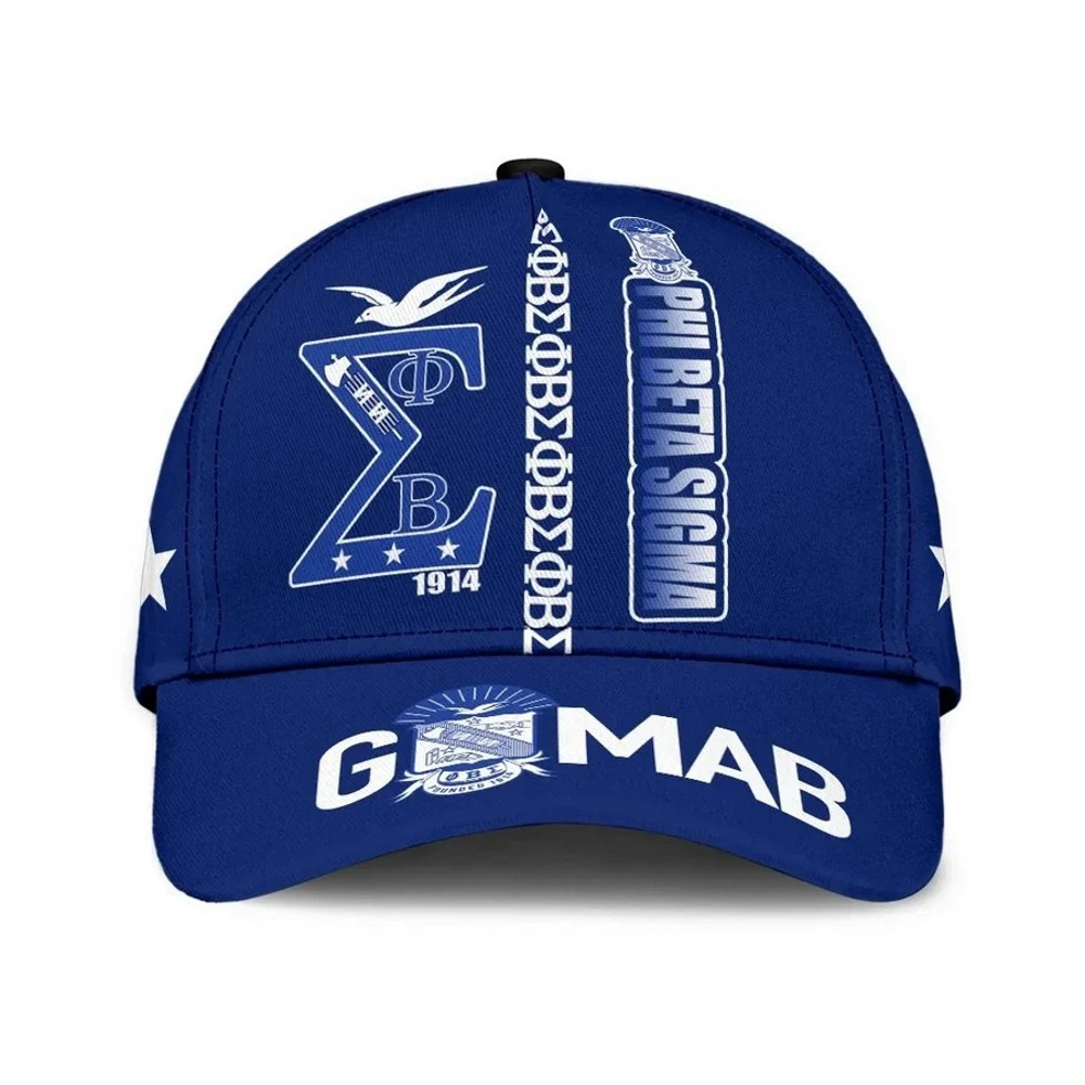 Blue Phi Beta Sigma Cap - Africa Caps For Men Women