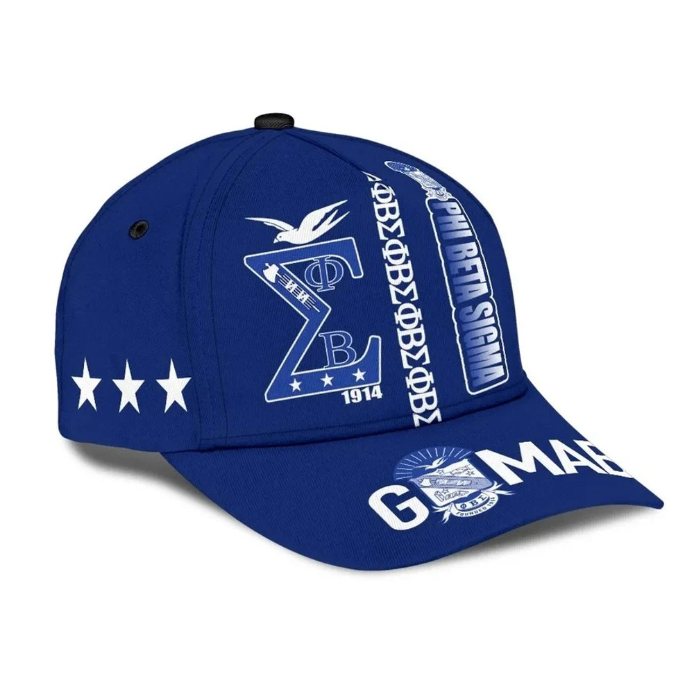 Blue Phi Beta Sigma Cap - Africa Caps For Men Women