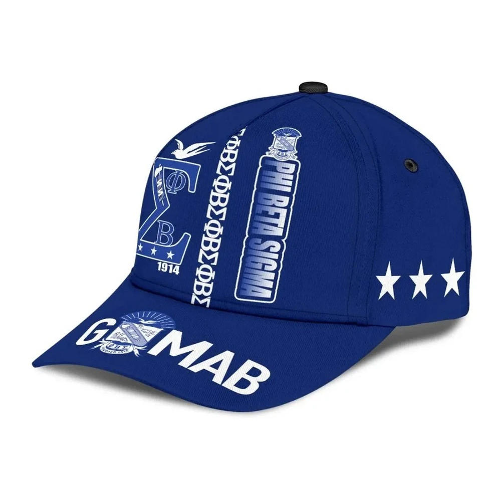 Blue Phi Beta Sigma Cap - Africa Caps For Men Women