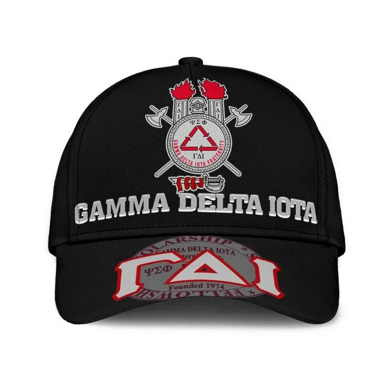Gamma Delta Iota Letters Caps - Africa Caps For Men Women