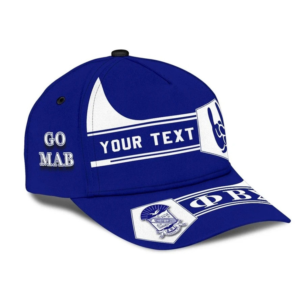 Personalised Phi Beta Sigma Simple Style Cap - Africa Caps For Men Women