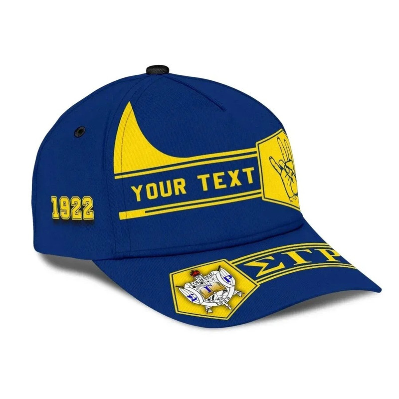 Personalised Sigma Gamma Rho - Simple Style - Africa Caps For Men Women