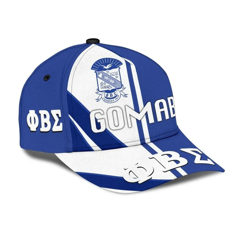 Phi Beta Sigma PBS Half Concept Cap - Africa Caps For Men Women