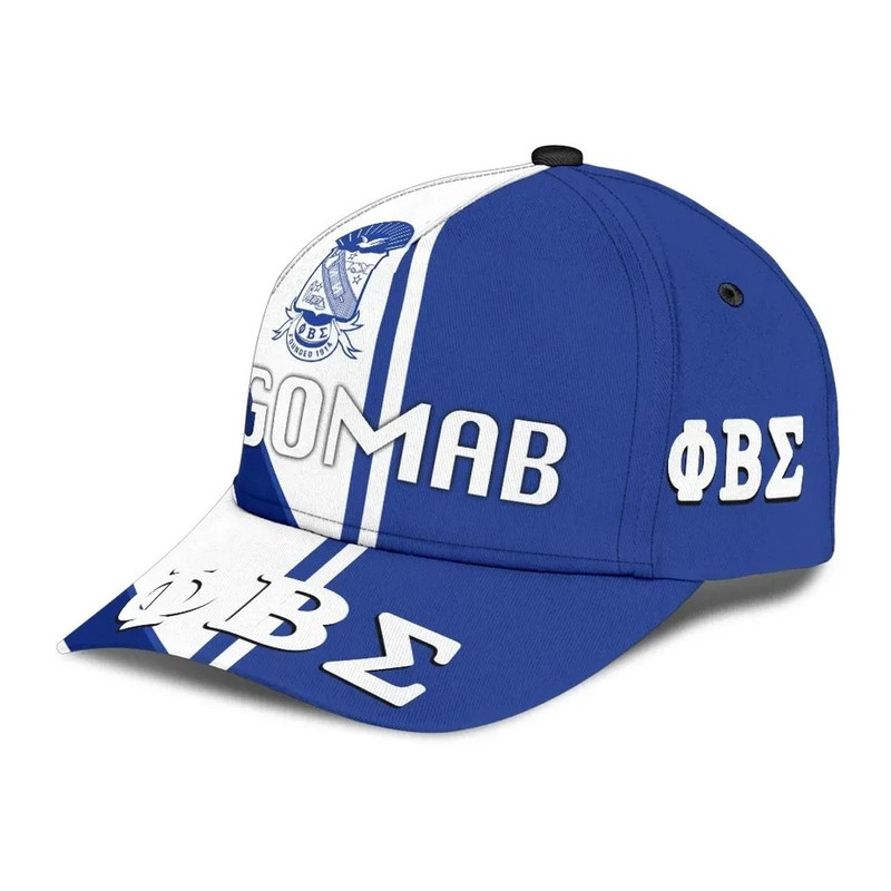 Phi Beta Sigma PBS Half Concept Cap - Africa Caps For Men Women