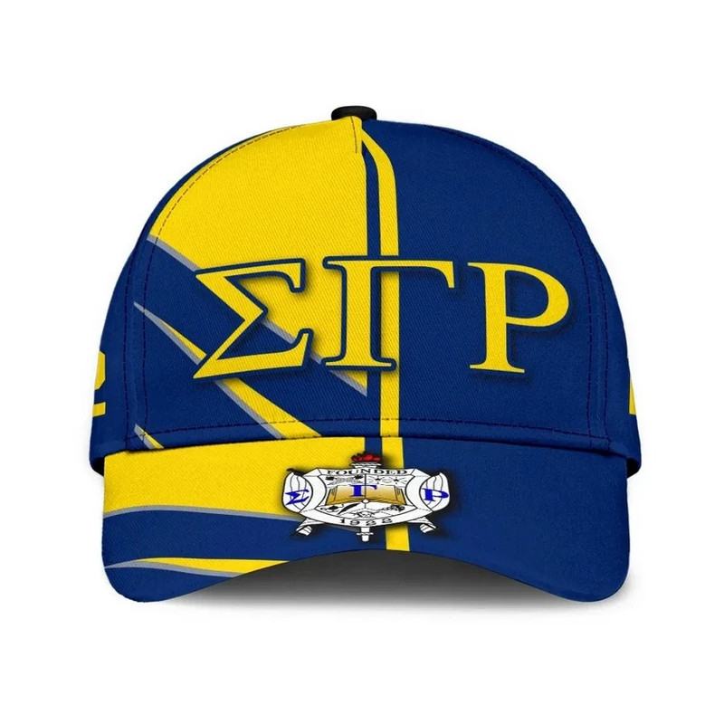 Sigma Gamma Rho SGR Half Concept Caps - Africa Caps For Men Women