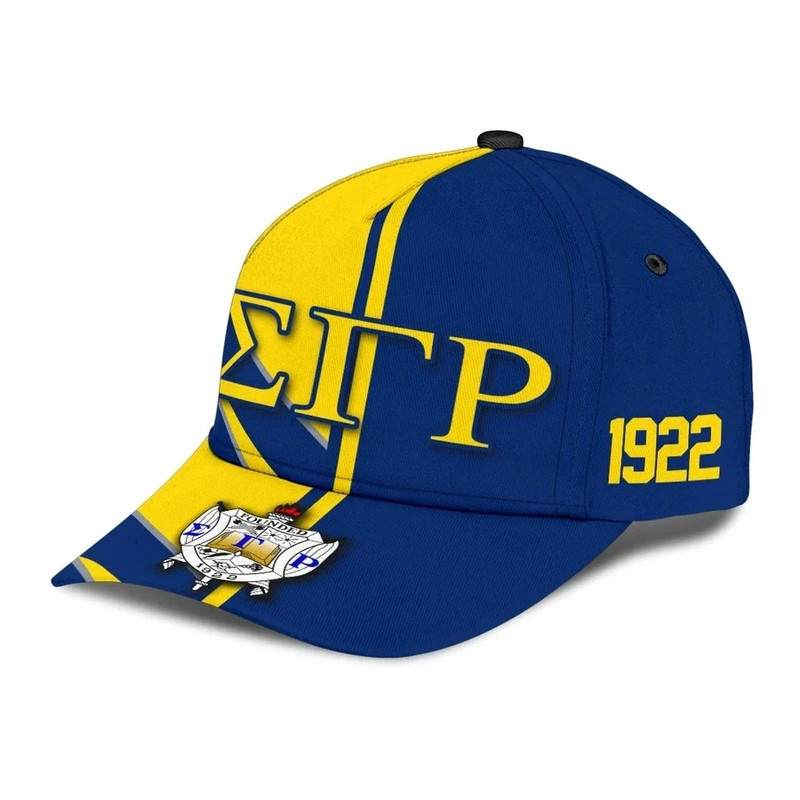 Sigma Gamma Rho SGR Half Concept Caps - Africa Caps For Men Women