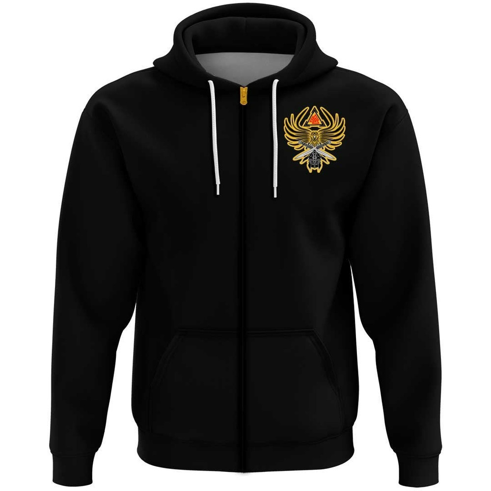 Viking A Helmet Of The And Two Swords Valknut Hoodie Viking Hoodie For Men Women