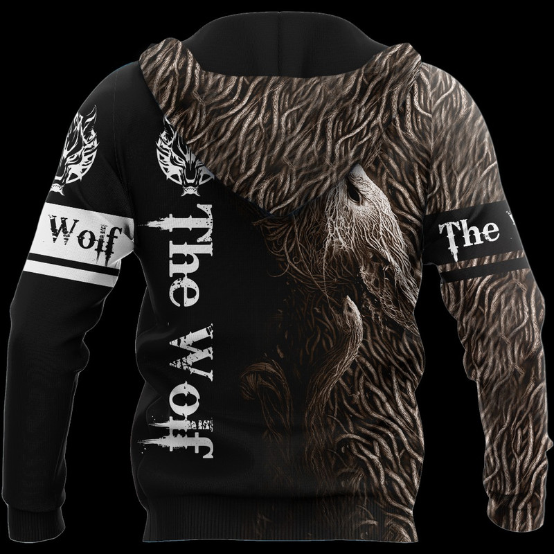 Fenrir Viking Wolf Hoodie Viking Hoodie For Men Women