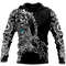 Odin Viking Tattoo 3D Hoodie Viking Hoodie For Men Women