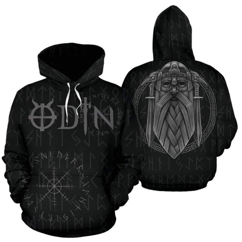 Odin Viking Hoodie Viking Hoodie For Men Women