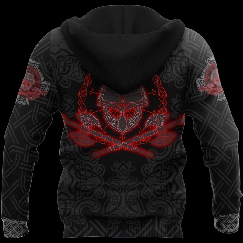 Valhalla Awaits Hoodie Viking Hoodie For Men Women