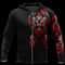 Bloody Fenrir Hoodie Viking Hoodie For Men Women