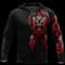 Bloody Fenrir Hoodie Viking Hoodie For Men Women
