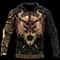 Odins Skull Hoodie Viking Hoodie For Men Women